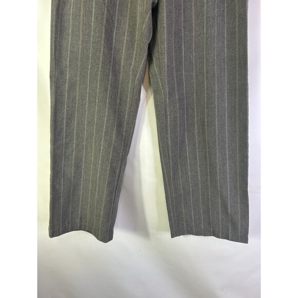 Vintage Y2K Volcom Pinstripe Baggy Skater Pants Grunge - Picture 7 of 11